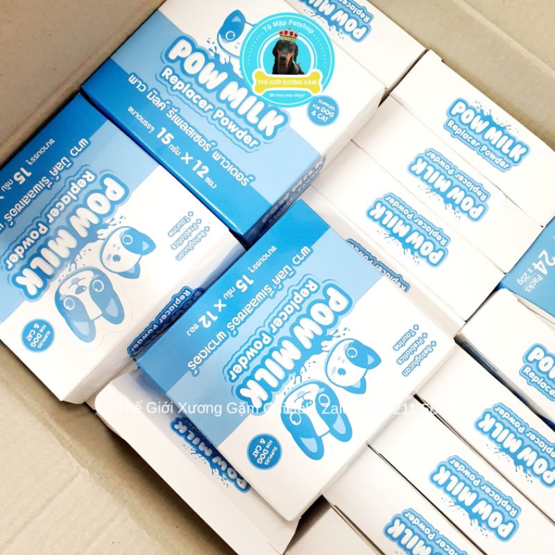 [THANH LÝ/HSD09.2023] POWMILK SỮA BỘT CHO CHÓ THÁI LAN