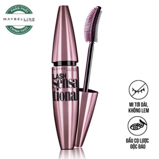 Mascara Maybelline Làm Dày Và Tơi Mi Lash Sensational Waterproof 10ml