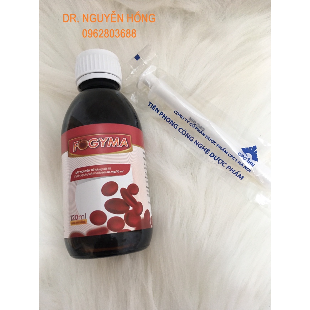 Sắt nước Fogyma dạng chai 120ml