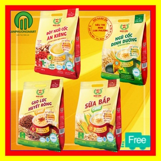 Ngũ cốc dinh dưỡng việt đài bột ngũ cốc ăn kiêng sữa bắp gạo lứt huyết rồng việt đài