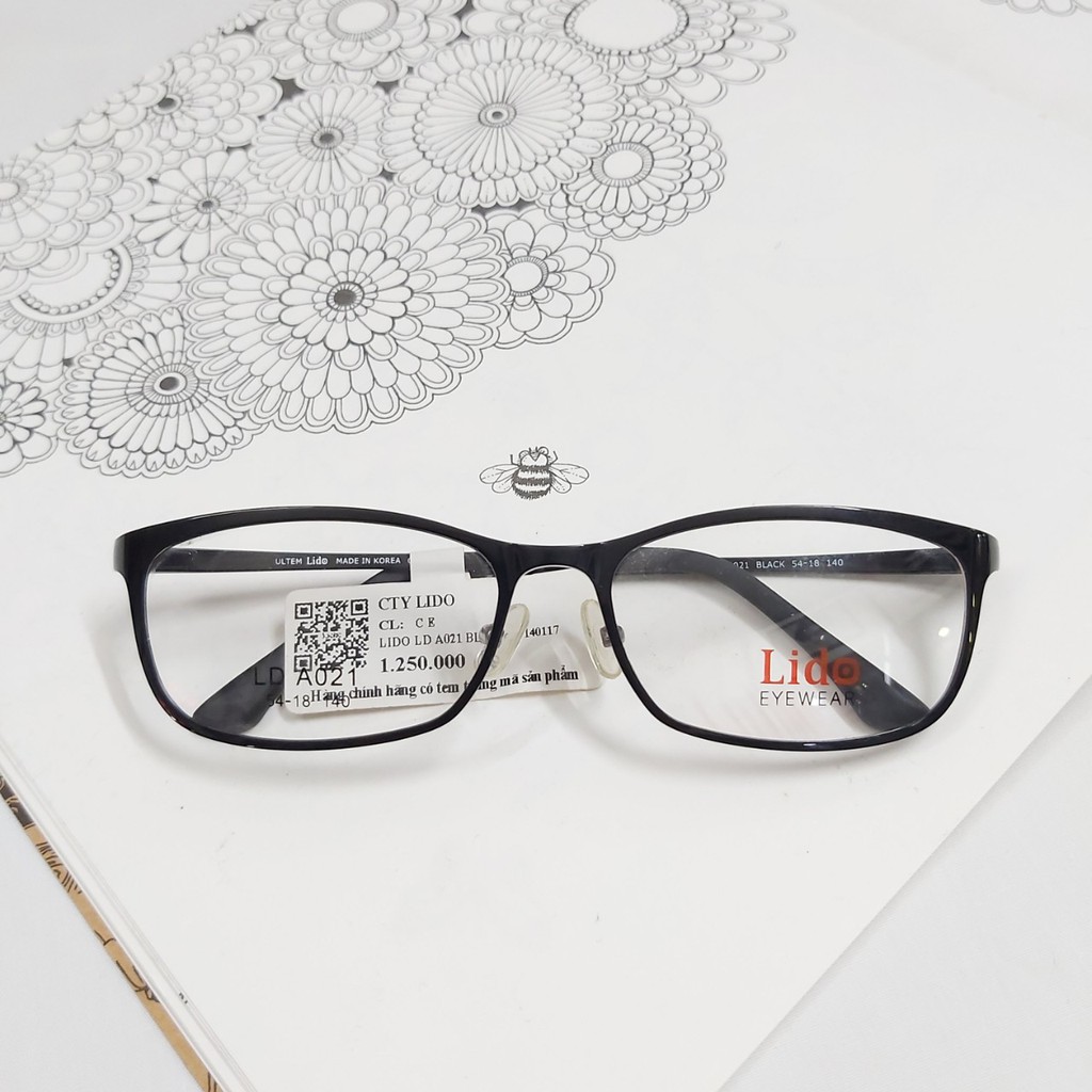 Gọng Kính Hàn Quốc LIDO ultem cao cấp Made in Korea