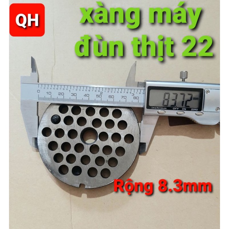 Dao xàng máy xay  thịt 22  - bộ dao xay đầu đùn 22 bằng thép loại 1