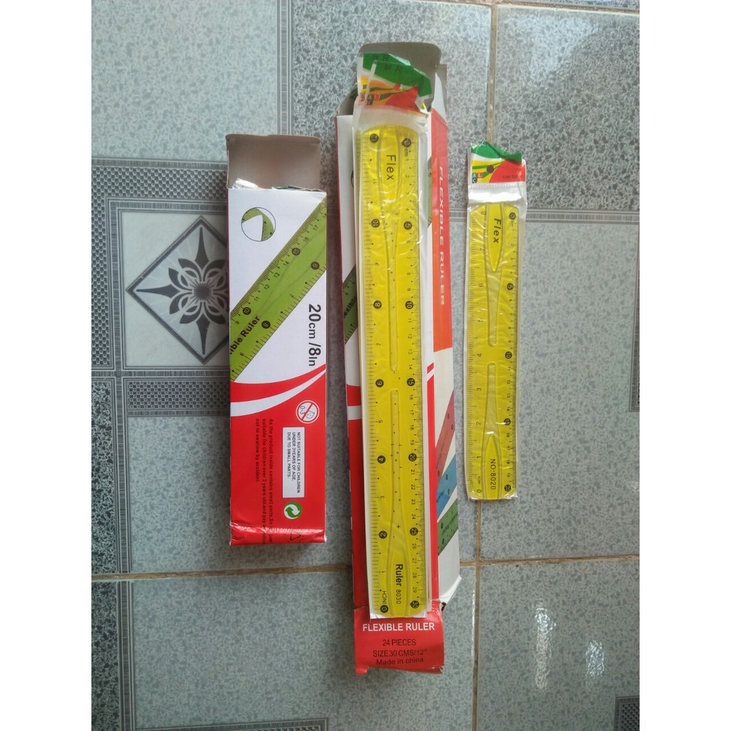 Thước Nhựa Dẻo 20cm/30cm