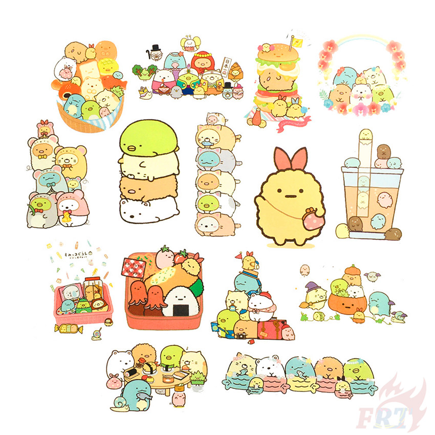 ❉ Sumikkogurashi - Series 03 SAN-X Sumikko Stickers ❉ 50Pcs/Set Waterproof DIY Fashion Decals Doodle Stickers