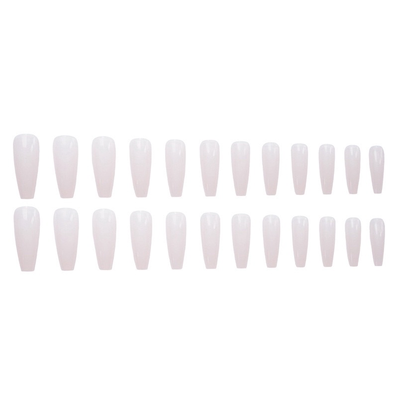 Set 24 móng giả D416 dáng móng dài ( Tặng kèm keo và dũa )