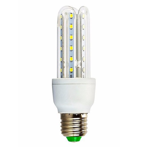 BÓNG ĐÈN LED 3U 9W ĐUI VẶN E27
