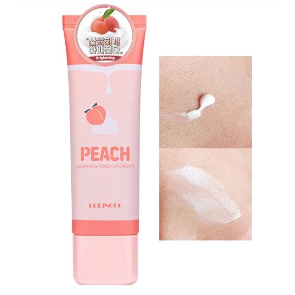 Kem dưỡng trắng da đào PEACH Tone Up Cream 50ml Hương quả đào - HONGS BEAUTY