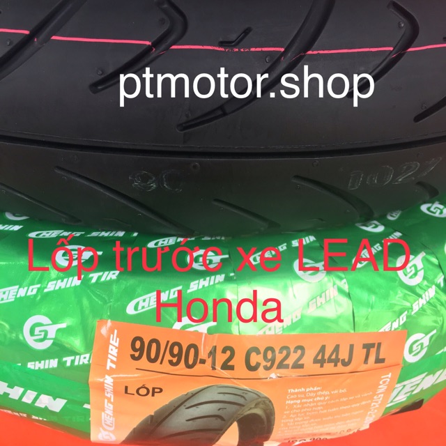 Lốp trước xe máy Lead Honda 90/90-12 Chengshin🛵 Lốp Chengshin90/90-12 xe lead-ptmotor.shop