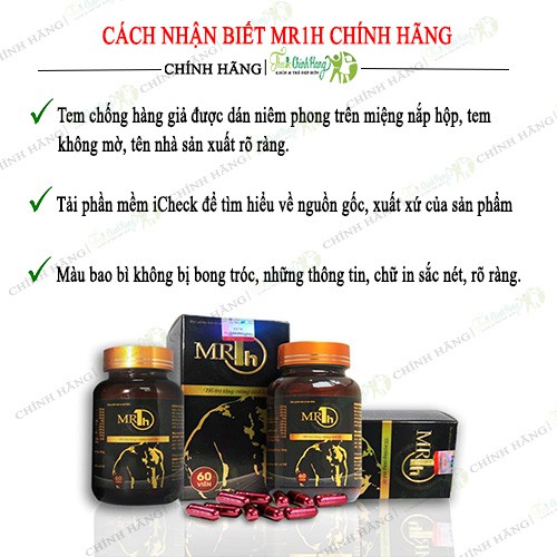 Mr1h [COMBO 3HỘP] - Viên uống thảo dược tăng cường sinh lý nam HỘP 60 VIÊN [CHÍNH HÃNG] | BigBuy360 - bigbuy360.vn