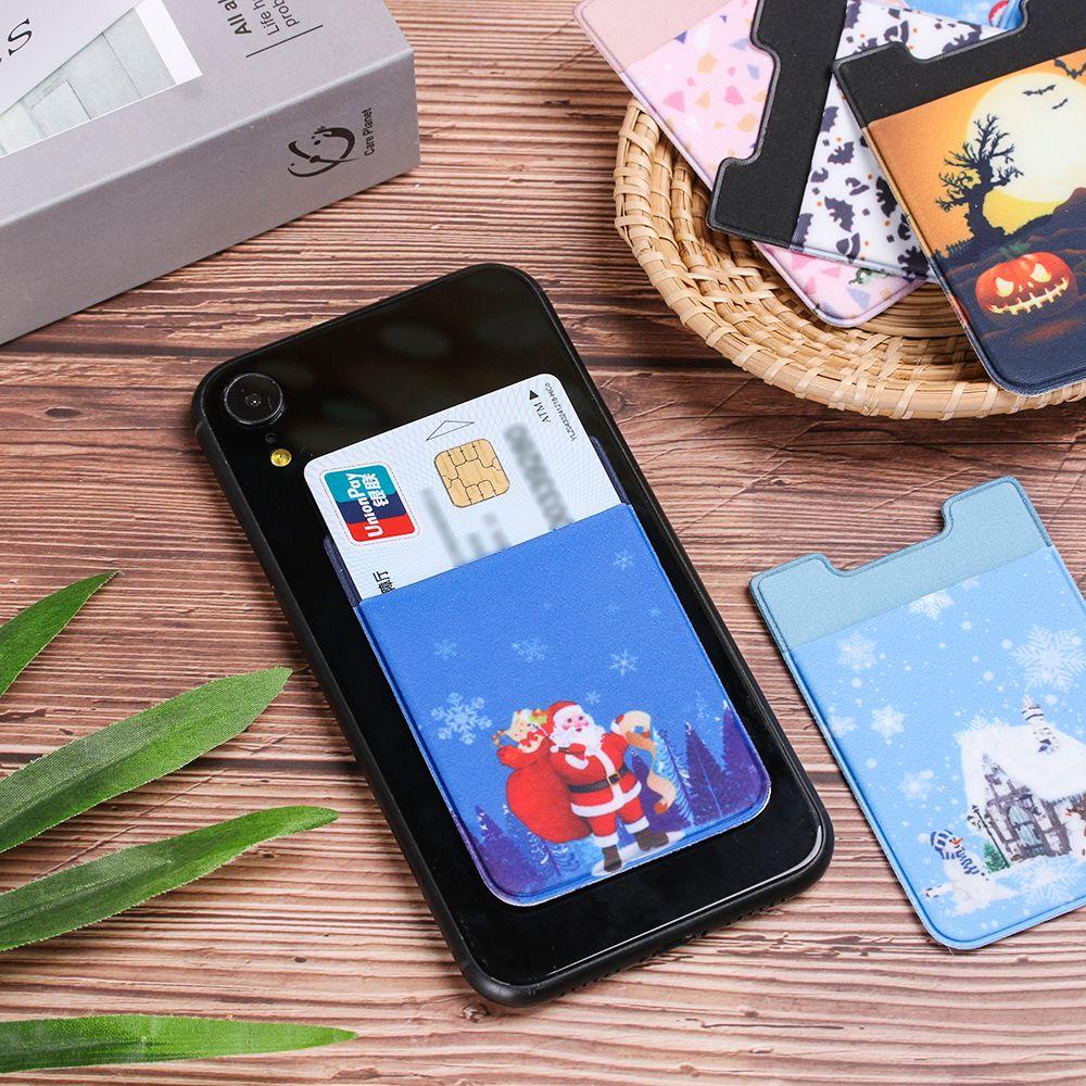 SOFTNESS Miếng Dán Giữ Thẻ ID / Thẻ ID Co Giãn Tiện Dụng