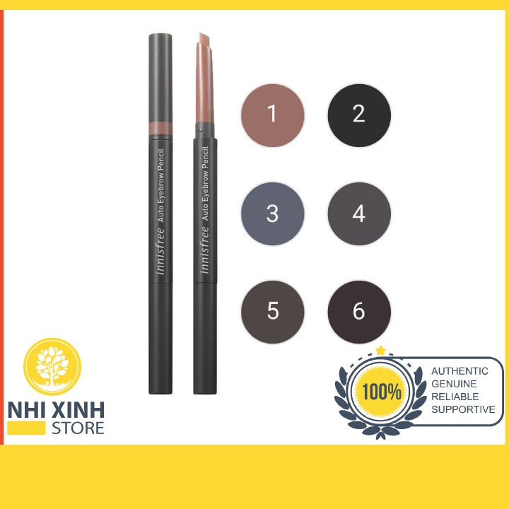 Chì Kẻ Mày Innisfree Auto Eyebrow Pencil