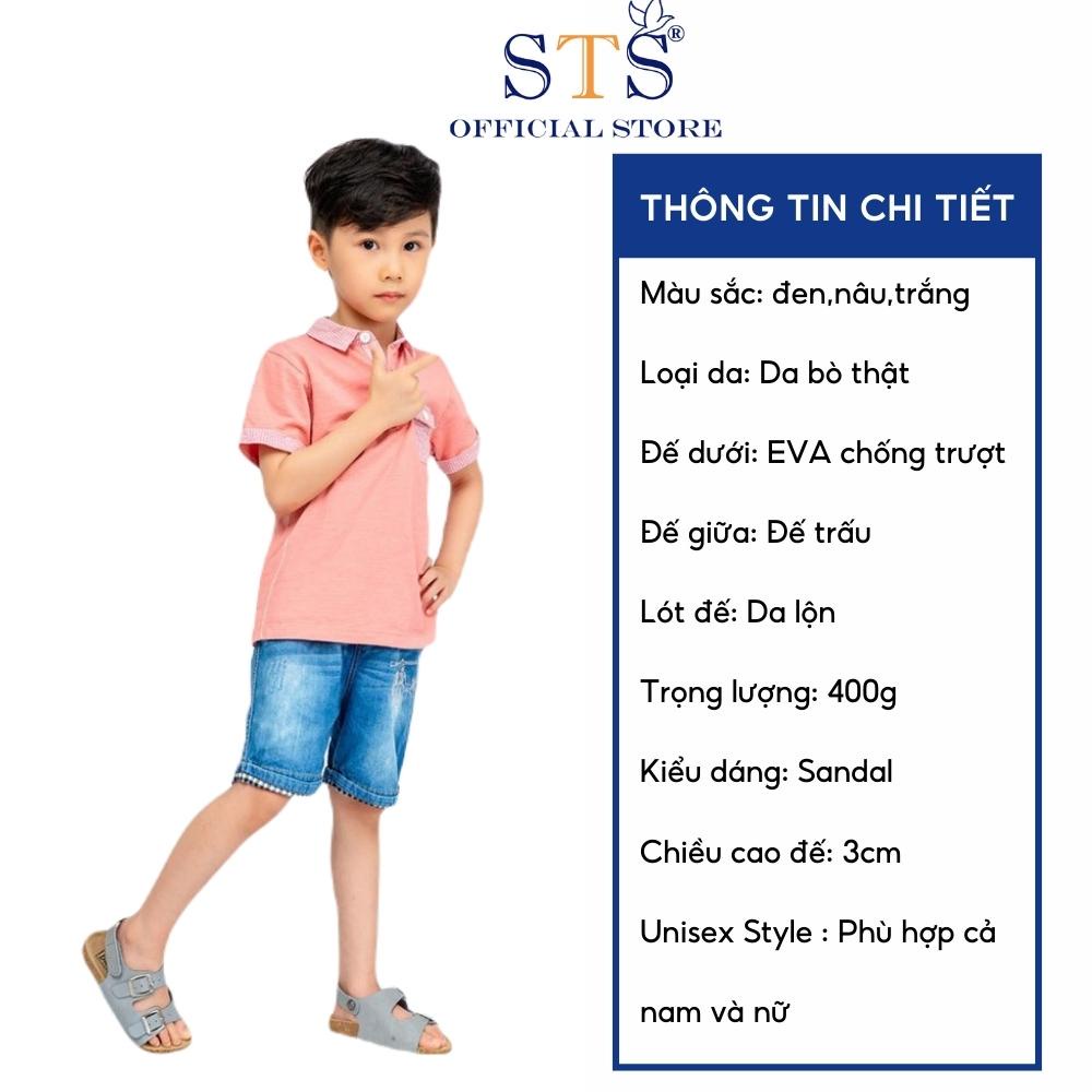 Dép Trẻ Em Đế Trấu Bioline,quai ngang hàng cao cấp xuất khẩu mã STKID02 BH 6 tháng