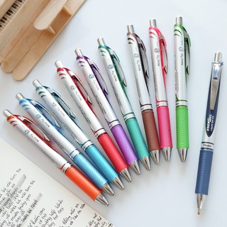 Bút Pentel Energel Metal Tip siêu mượt Nhanh Khô 0.5mm - 0.7mm