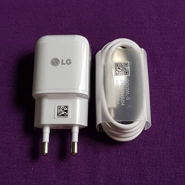 Bộ Sạc Nhanh LG G6, G7, G8 (USB -C) Chính Hãng New 100%