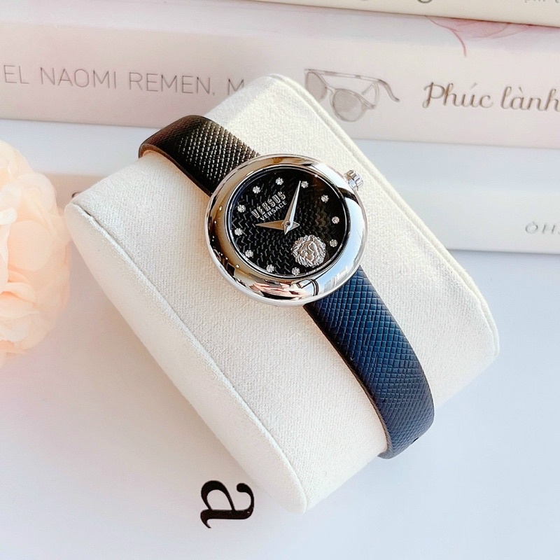 Đồng hồ nữ Versus dây da, kích thước 28mm