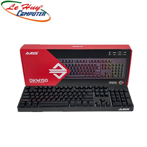 [Mã ELMS4 giảm 7% đơn 500K] Bàn phím cơ AJAZZ DKM150 RGB Red switch