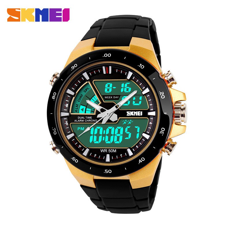 Đồng Hồ Thể Thao Nam SKMEI 1016 Phiên Bản Sport Chống Nước 50m, Phong Cách Cực Chất | BigBuy360 - bigbuy360.vn