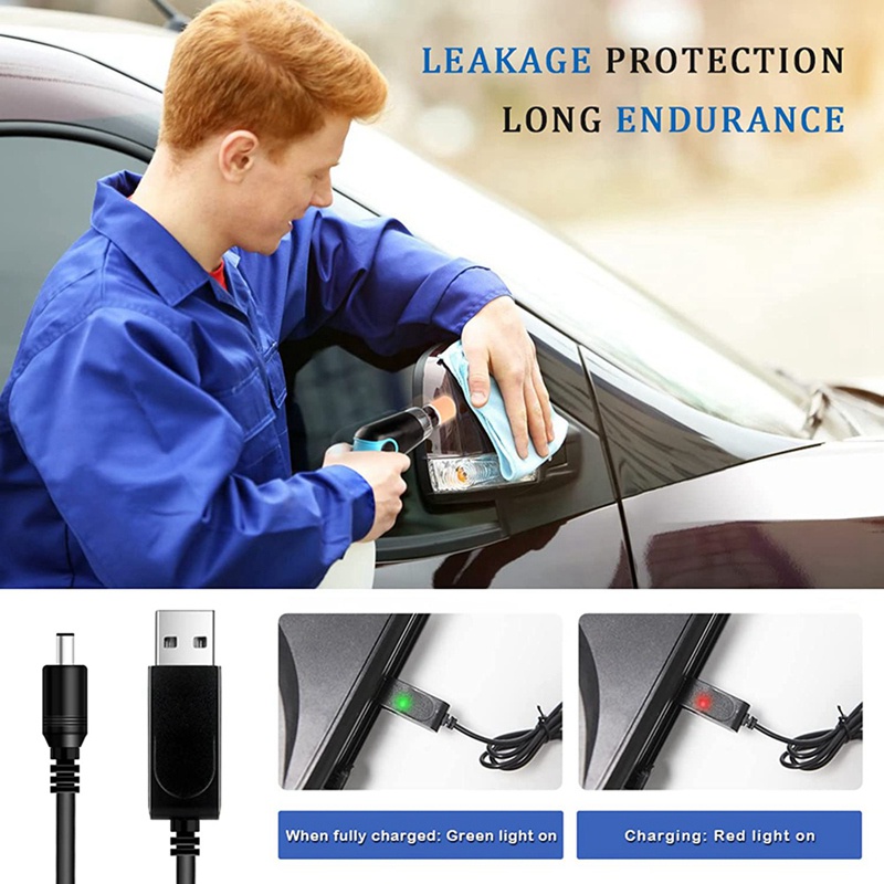 Bộ Dụng Cụ Đánh Bóng Xe Hơi 12V 2000MAh