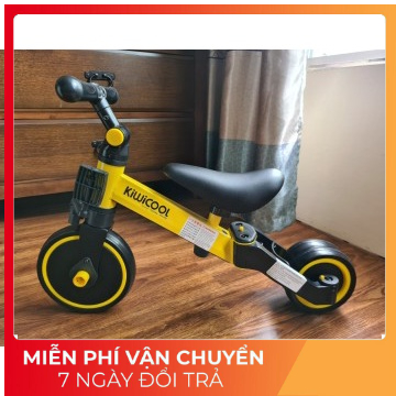 Xe Thăng bằng cho Bé 3in1 - KIWICOOL - Hàng Có Tem Có Bàn Đạp Cho Bé 1 Đến 5 Tuổi KIWICVVL 1B