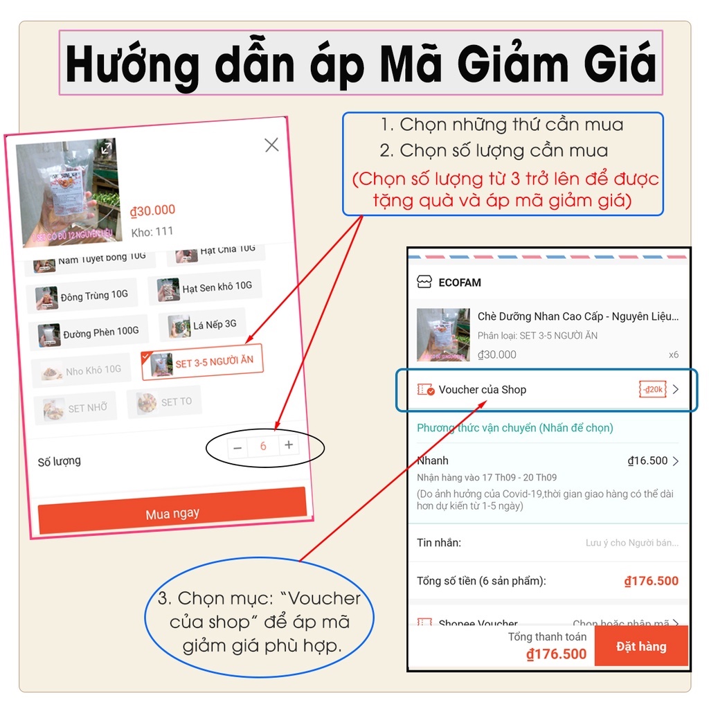 Chè Dưỡng Nhan Cao Cấp - Nguyên Liệu Tự Chọn Đặc Biệt Nấu Chè Cực Ngon | BigBuy360 - bigbuy360.vn