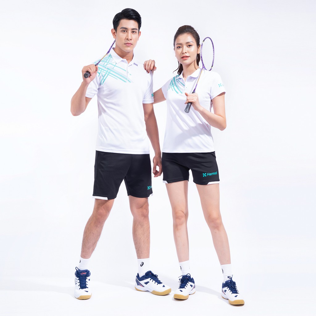 Quần Short Thể Thao Nữ HERMOD Tennis, Cầu Lông, Vải Co Dãn, Thoáng Mát B01TR