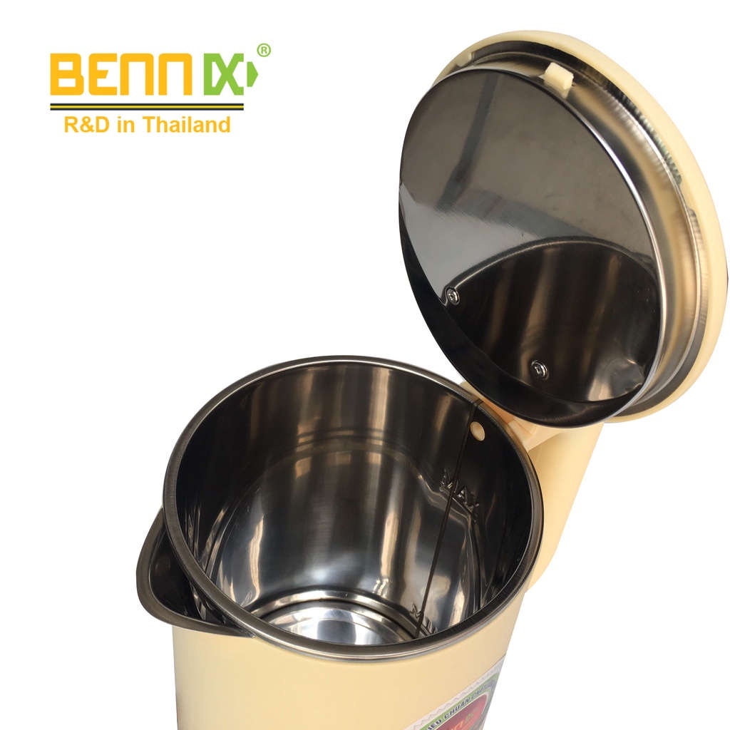 Ấm siêu tốc 2 lớp Bennix Thái Lan BN-118EK 2 lít (Vàng)