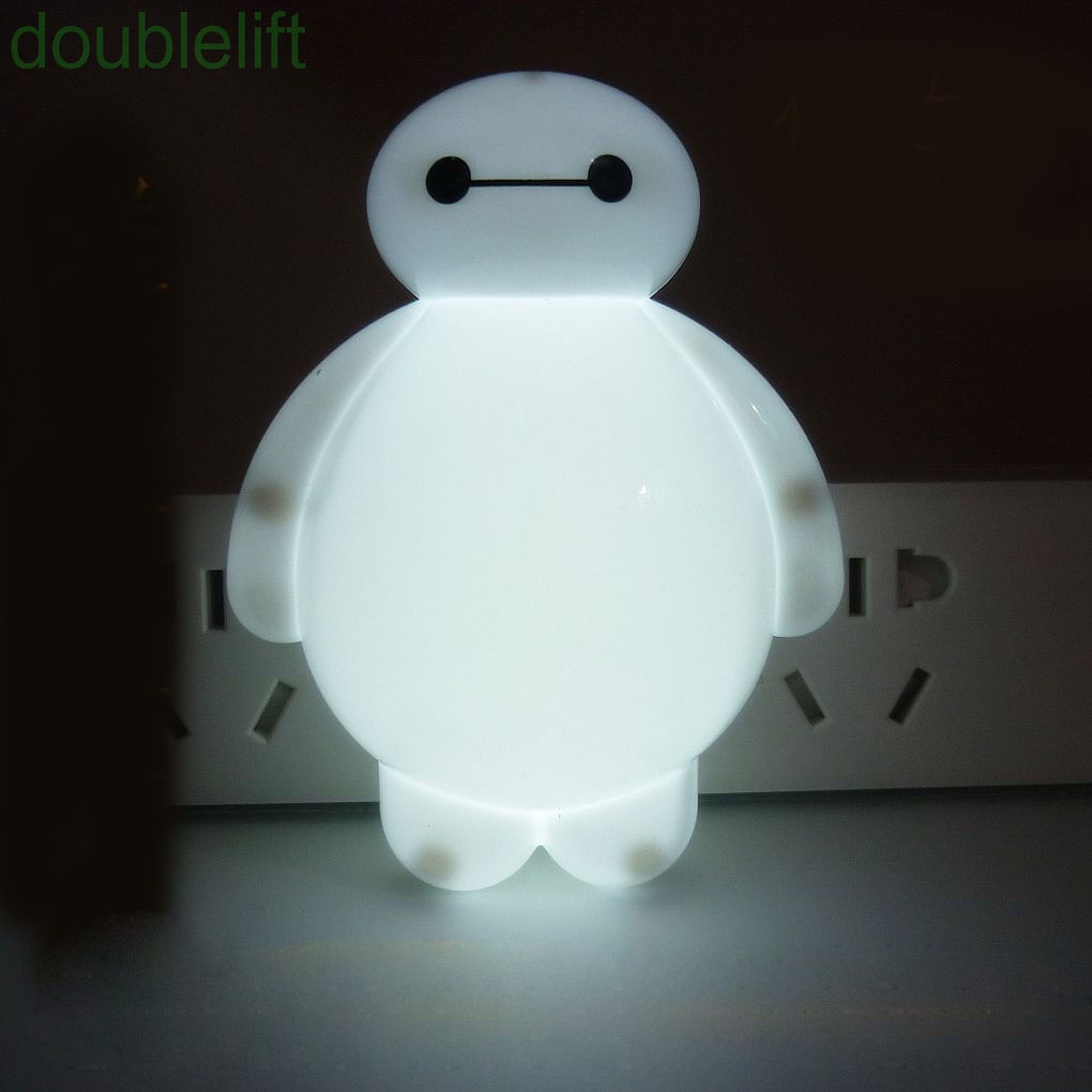 Đèn ngủ LED thiết kế hình nhân vật hoạt hình dễ thương sáng tạo  cảm biến ánh sáng  đèn decor phòng ngủ mini