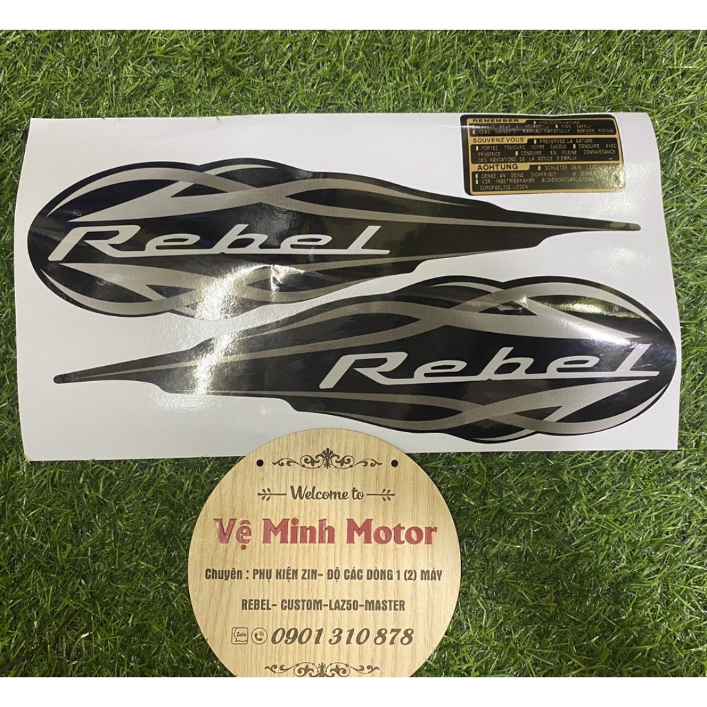 Bộ tem Rebel 125-250