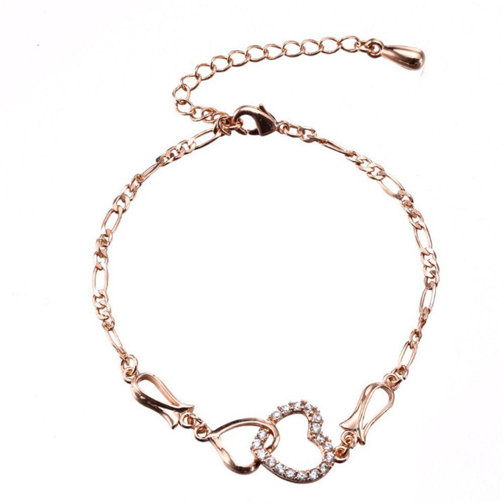 Vòng Tay Hợp Kim Thiết Kế Xinh Xắn Thời Trang Cho Nữ