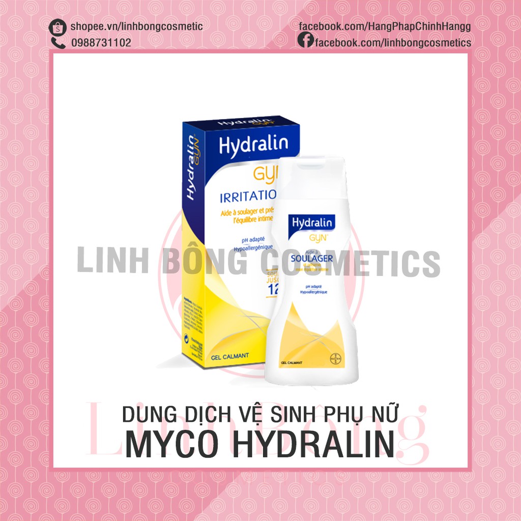 DUNG DỊCH VỆ SINH MYCO HYDRALIN DÀNH CHO CHỊ EM MANG THAI