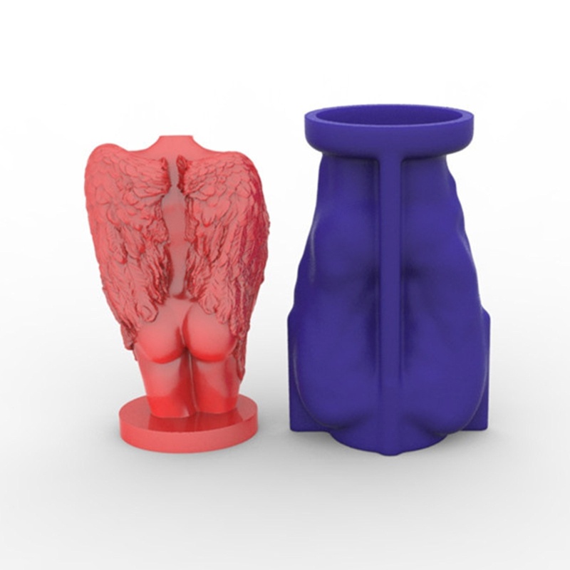 Khuôn Làm Đồ Thủ Công Hình Thiên Thần 3D Bằng Silicone