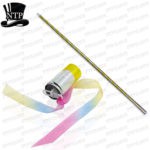 Ảo thuật gậy nhựa, khăn thành gậy nhựa hàng nhập chốt nhựa dày, gậy dài 90cm