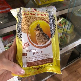 Cám sơn ca hiển bảo khánh chim căng lửa 200gr - thức ăn chim cao cấp