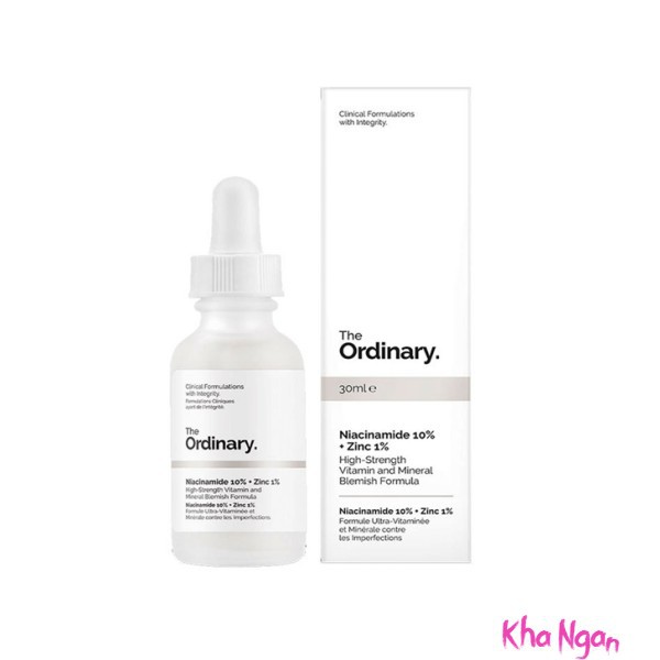 [GIÁ HỦY DIỆT] Tinh chất Niacinamide 10% + Zinc 1% - The Ordinary