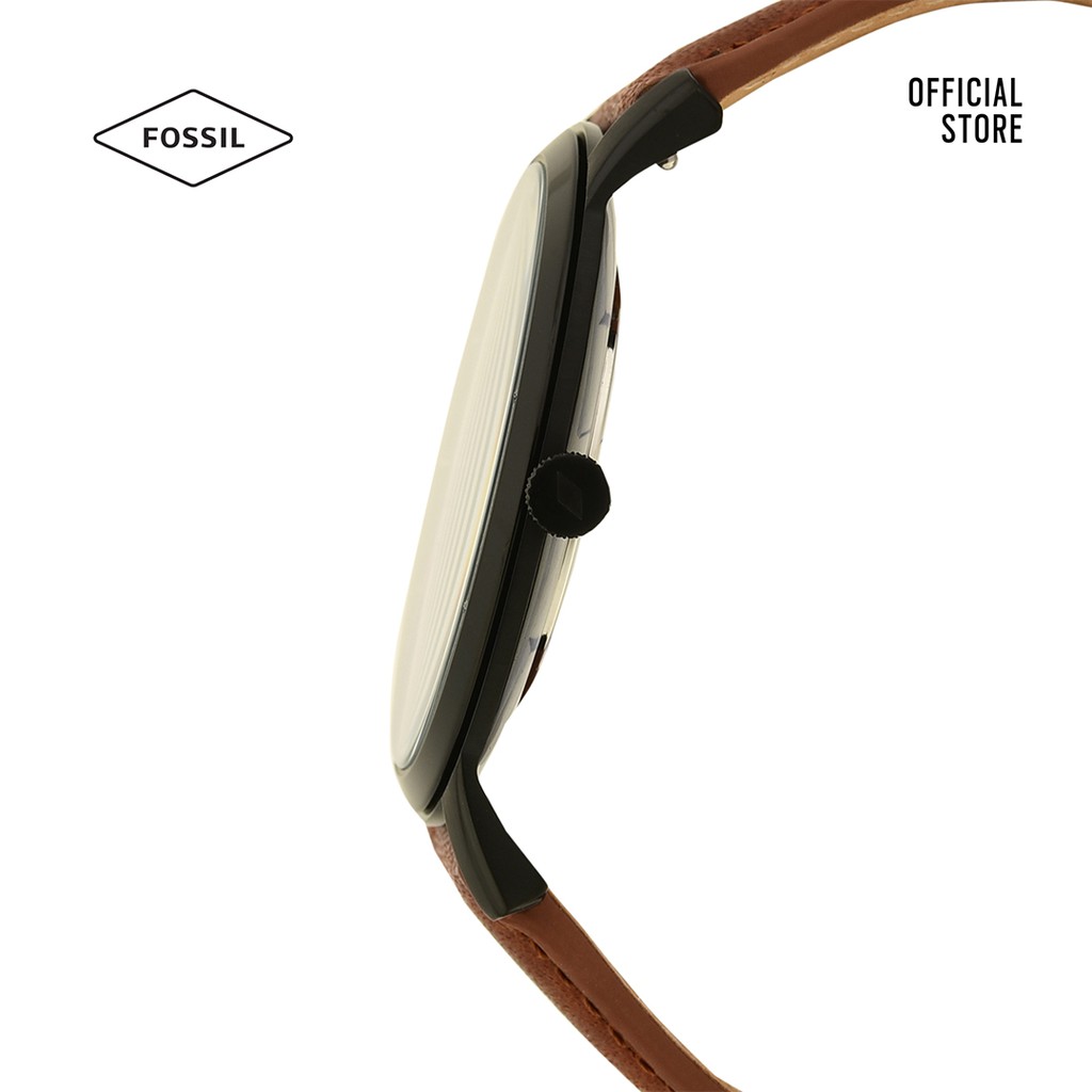 Đồng hồ nam Fossil The Minimalist FS5305 dây da - nâu