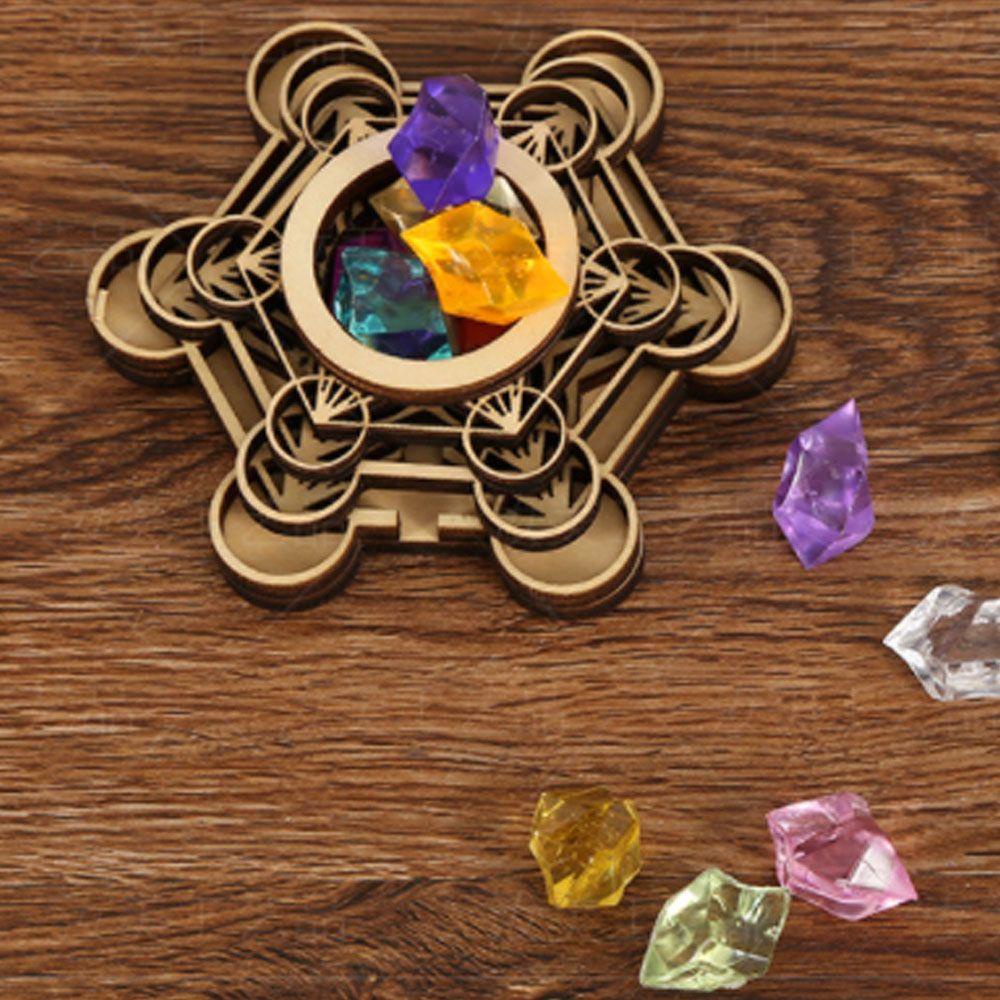 Đế Gỗ Mãi Mãi Hợp Thời Trang Mới|Đồ Trang Trí Bằng Gỗ Chạm Khắc Hình Hoa Sen Độc Đáo