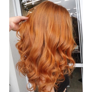 Thuốc Nhuộm Tóc Màu Nâu Vàng Đồng Sáng 8/43_ 9/43 Light Golden Copper Blonde Hair Dye Cream