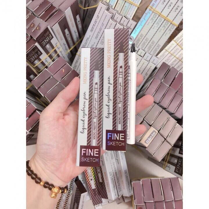 Chì kẻ lông mày phẩy sợi thần thánh 4D MKING PRETTY | BigBuy360 - bigbuy360.vn