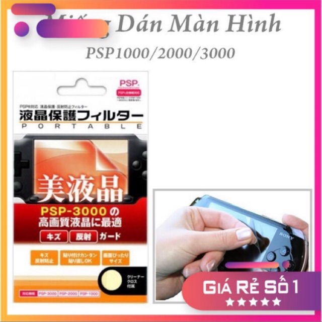 DÁN MÀN HÌNH PSP 1000,2000,3000