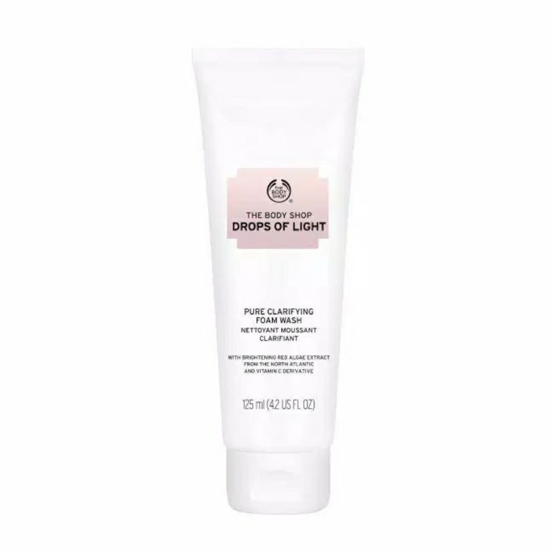 (Hàng Mới Về) Sữa Rửa Mặt Tạo Bọt Làm Sáng Da 125ml The Body Shop Drops Of Light