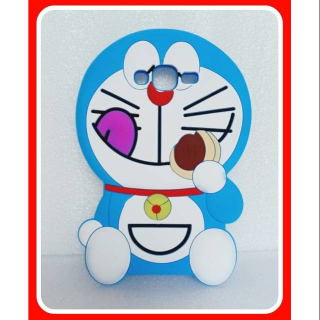 Ốp Điện Thoại Silicone Mềm Hình Nhân Vật Doraemon 3D Cho Samsung Galaxy J500 J5 2015 / J510 J5 2016