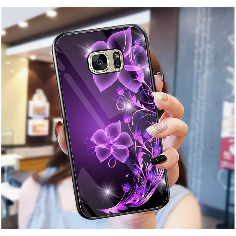 Ốp Lưng SAMSUNG GALAXY S7, S7 EDGE mặt kính cường lực cao cấp