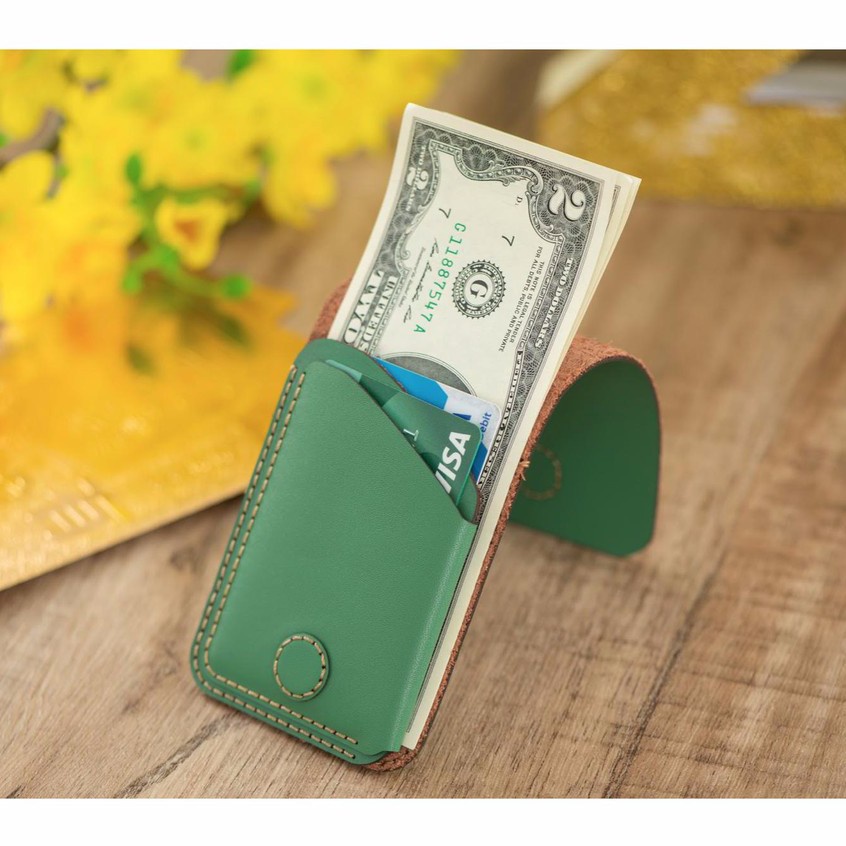 Ví Sen 3 Mini Nhỏ Gọn Tinh Tế Khâu Tay Thủ Công Bền Đẹp SS296