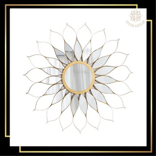 Đồ trang trí phòng khách ngủ, gương decor nội thất Mã 2078