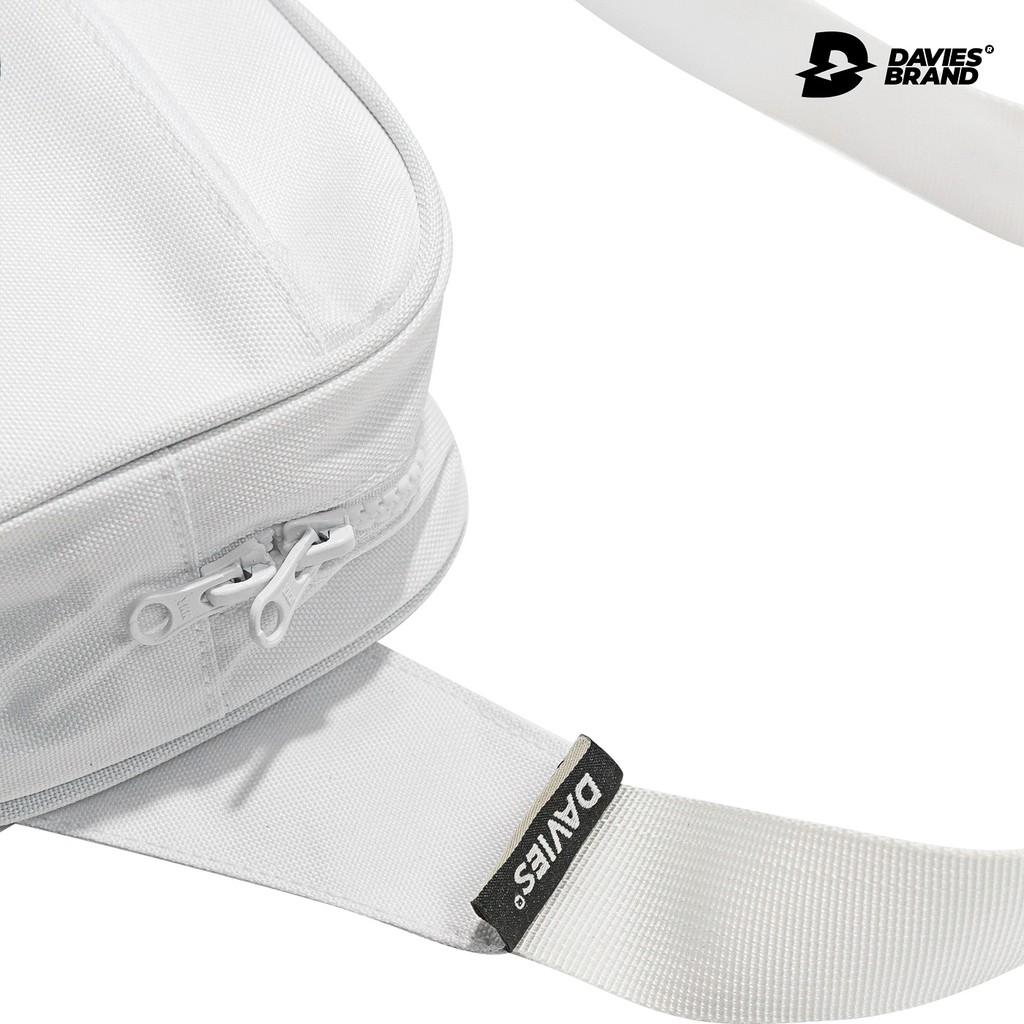 Túi đeo chéo nam nữ canvas Davies - White Original Bumbag | BigBuy360 - bigbuy360.vn