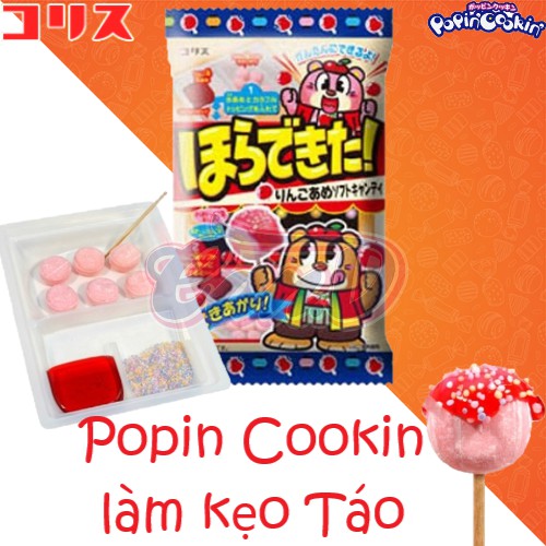 Popin Cookin làm kẹo Táo - Bánh kẹo giáo dục Nhật Bản