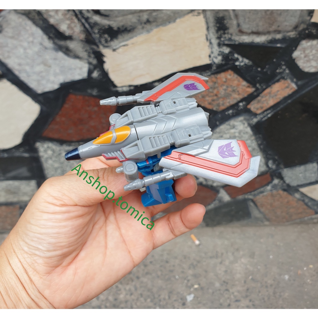Robot biến hình thành máy bay nhiều bước Transformers Wing Slice Starscream Hasbro