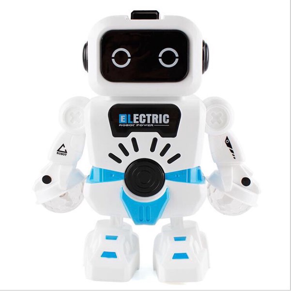 [Đèn nhạc] Hộp đồ chơi robot nhảy dance dễ thương vui nhộn dành cho bé 101009