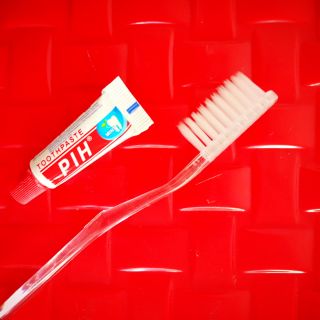 Combo bàn chải xà bông khách đặt