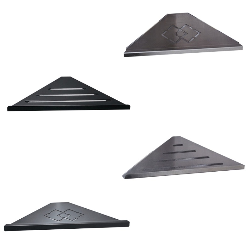 QQ Giá Đỡ Dầu Gội Bằng Kim Loại Hình Tam Giác Tiện Dụng Cho Phòng Tắm / Nhà Bếp